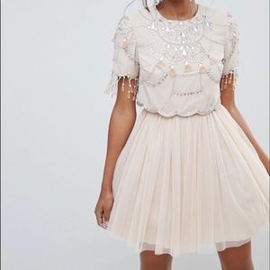 ASOS cropped fringe dress!!